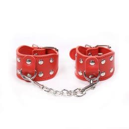OHMAMA FETISH - ADJUSTABLE HANDCUFFS WITH METAL CHAIN